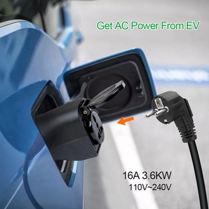 Adaptateur de chargeur EV Isigma 16A 3,6KW IEC 62196 Type 2 V2L pour véhicules avec prises de type 2 - Product Image 4