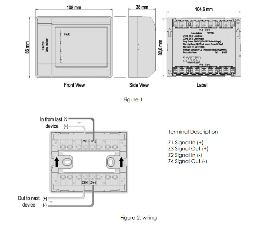 Addressable Fault Isolator Module