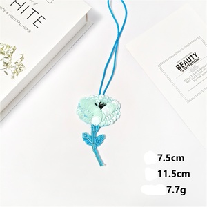 Ornements de sac perlés petites ventes directes Kawaii porte-monnaie bagages ornements populaires housses de <span class=keywords><strong>téléphone</strong></span> portable pendentif <span class=keywords><strong>coq</strong></span> - Product Image 5
