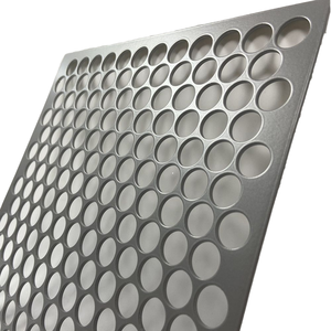 Aluminum Single Plate Wood Grain Carving Fluorocarbon Hollow Perforated Rain Canopy for Exterior Wall Ceiling Door Curtain Wall - Product Image 1