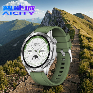 Reloj Inteligente para Hombre AM24 con Pantalla AMOLED de 1.43 Pulgadas, Correa de Silicona, Reloj Deportivo con Funciones de Notificaciones y Masaje - Product Image 1