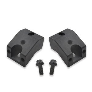 Rehausseurs de siège Toyota 4Runner Lexus en aluminium noir 05-22 pour Tacoma de deuxième et troisième génération - Product Image 5