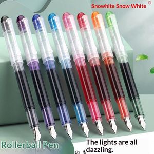 White Straight Liquid Fountain With High Appearance and No Need to Change Ink Bag <b>Pen</b>, Student Specific Erasable <b>Pen</b> - Product Image 5