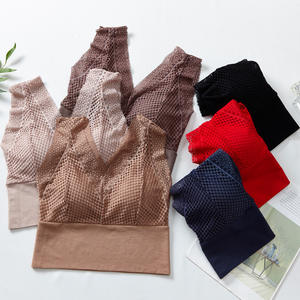 Sujetador <span class=keywords><strong>de</strong></span> <span class=keywords><strong>Mujer</strong></span> ARONAS sin Varillas, Transpirable, Copa Completa, Encaje Sólido, Uso Diario, Spandex/Nailon, Tirantes No Convertibles, Espalda en U, Teñido <span class=keywords><strong>con</strong></span> Hilo - Product Image 3