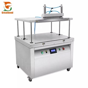 600YS Factory Outlet Automatic Pillow Quilts Air Compression Commercial Plastic Sealing Vacuum Packaging Machine With Work <b>Table</b> - Product Image 1