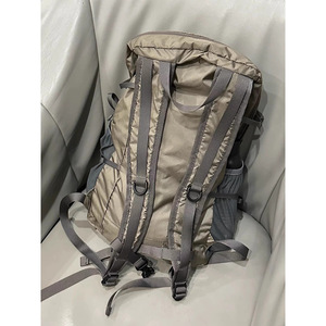 Outdoor Fashion Lightweight Foldable Waterproof Geometric Nylon Hiking <b>Backpack</b> Zipper Closure Arcuate Shoulder Strap Polyester - Product Image 2