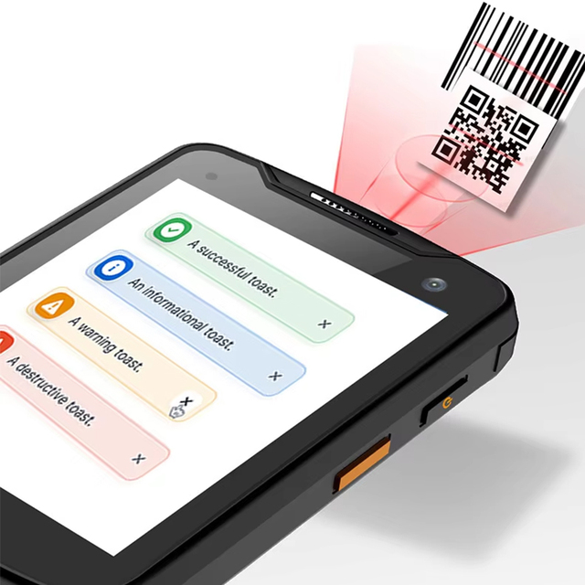 4-inch Touch Screen Android Industrial PDA QR Code Reader Warehouse Inventory Logistics Fast Scanning Handheld Terminal C4100
