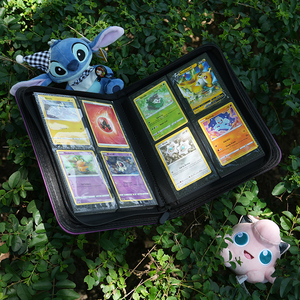 Estuche con cremallera de PU para tarjetas Pokémon, de 7 pulgadas y 4 bolsillos, para almacenamiento y exhibición de tarjetas coleccionables - Product Image 3