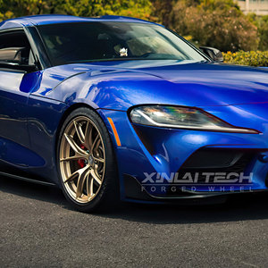 Rueda forjada personalizada monobloque de 1 pieza con acabado en bronce XL 5x5x120 112 5x114,3 17 18 19 20 21 22 pulgadas llantas de coche - Product Image 6