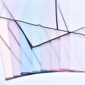 Papier d'emballage classique multicolore en option, papier d'emballage pour fleuriste avec impression de lignes d'amour - Product Image 4