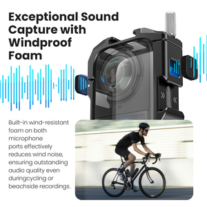 Amaginn khung kim loại trường hợp đối với insta360 X5 nhanh chóng phát hành bảo vệ khung lồng cho insta360 X5 Thể thao Phụ Kiện máy ảnh - Product Image 3