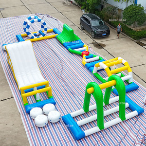 สวนน้ำเป่าลมขนาดใหญ่สำหรับเชิงพาณิชย์ พร้อมสไลเดอร์และสระน้ำ สำหรับ<span class=keywords><strong>ทะเล</strong></span>และทะเลสาบ - Product Image 4