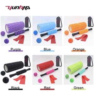 Tùy Chỉnh Thiết Kế Bọt Con Lăn Cơ Bắp Con Lăn Dính Mật Độ Cao Cơ Bắp Kháng Ban Nhạc Yoga Bộ Yoga Bọt Con Lăn Bộ - Product Image 5