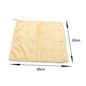 Lingettes de nettoyage en microfibre, 30x30cm, 50 pièces, chiffon doux de nettoyage pour la cuisine et la voiture - Product Image 2