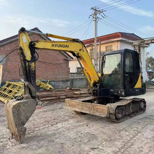 เครื่องขุดรุ่นฮุนได60W-7เครื่อง7ton น้ำหนักในการทำงานของเครื่องยนต์คัมมินส์สำหรับกระปุกเกียร์ของ Kubota - Product Image 1