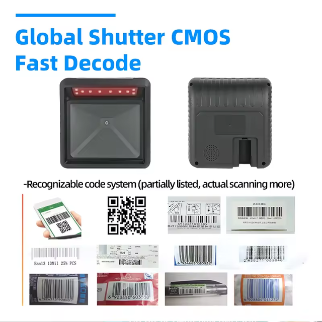 XT7590HD XTIOT Hands-free Desktop QR 2D Barcode Scanner