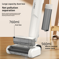 2024 nouveau robot aspirateur à main rechargeable 2000mAh balayage et nettoyage humide maison nettoyeur de sol vadrouille avec auto-nettoyage