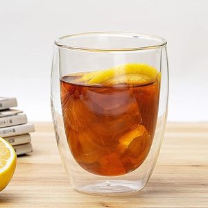 12oz 350ml all'ingrosso <span class=keywords><strong>vetro</strong></span> borosilicato trasparente <span class=keywords><strong>caffè</strong></span> tè Latte Cappuccino tazza <span class=keywords><strong>doppio</strong></span> strato tazze di <span class=keywords><strong>vetro</strong></span> senza manico - Product Image 6