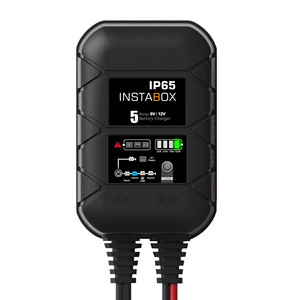 INSTABOX Chargeur intelligent <span class=keywords><strong>12V</strong></span> <span class=keywords><strong>6V</strong></span> pour <span class=keywords><strong>moto</strong></span>, entretien et charge au coup de pouce pour batteries au plomb et au lithium - Product Image 3