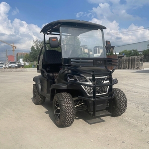 Voiturette de golf électrique puissante 3500W, 2 places, 60V, 38km/h, carrosserie ouverte, pour manoir privé, <span class=keywords><strong>club</strong></span> de golf, tourisme - Product Image 5