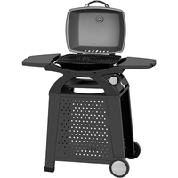 Gril à gaz de table Portable One-Burner Pro en forme de U Camping en plein air Barbecue Finition enduite de poudre