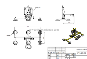 Poignée de plaques en acier, bricolage, 1000kg, levage de plaques horizontales en acier, levage sous vide - Product Image 6