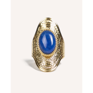 Anello Estivo YFB R15 Regolabile con Pietra Naturale/Guscio e Acciaio Inossidabile, Anelli alla Moda all'Ingrosso - Product Image 1