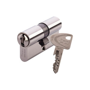 Vachette Cylindrical <b>Lock</b> Bright Chrome Plated Stainless Steel 4 <b>Keys</b> Mortise <b>Lock</b> - Product Image 4
