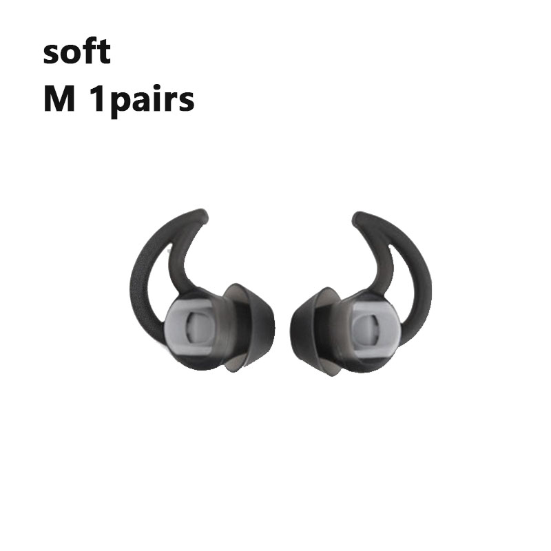1 paires doux noir -- M
