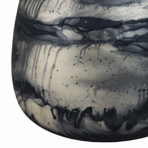 Vaso rotondo in vetro decorativo per fiori, centrotavola moderno, complemento d'arredo per la casa - Product Image 5