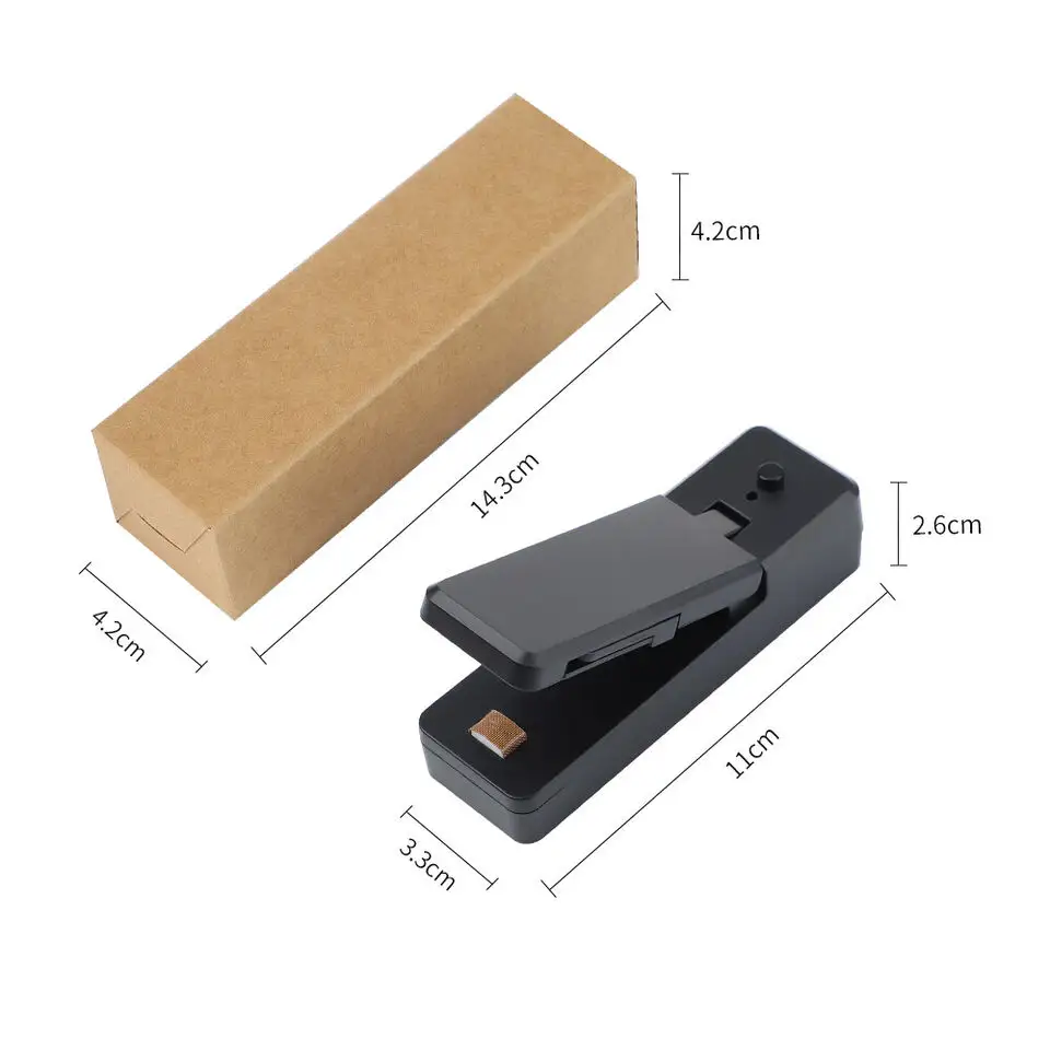 Portable Mini USB Heat Sealer Rechargeable Wireless Sealing Machine Household Sealer for Plastic Poly Bag