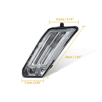 Feux antibrouillard LED lumineux de remplacement pour Volvo XC60 2009 2010 2011 2012 2013, accessoire automobile de haute qualité avec garantie