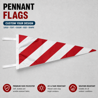 Drapeaux en feutre personnalisables, durables et légers pour événements d'entreprise – Achat OEM/ODM, prix usine, conception gratuite