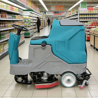 Nouvelle autolaveuse électrique professionnelle industrielle à haute efficacité avec batterie 72V 300Ah et alimentation 24V