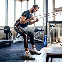 Vente en gros TPR civière de mollet Squat Wedge Yoga Deep Squat Heel Incline Board Stretching Wedge Board