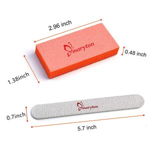 Professional 2Pcs Disposable Nail Art Kit Beauty Manicure & <b>Pedicure</b> <b>Set</b> for Salon - Product Image 2
