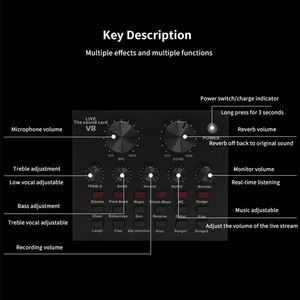 Microphone USB professionnel pour PC, ordinateur, podcast, enregistrement, jeux, chant, <span class=keywords><strong>YouTube</strong></span>, streaming en direct, omnidirectionnel - Product Image 6