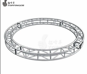 Precio de fábrica de alta calidad, armazón circular de aluminio superior, iluminación de escenario para DJ, pantalla de armazón a la venta - Product Image 1