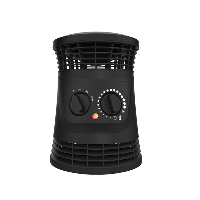1000w/1500w ECO 360 Degree Air Outlet PTC Ceramic Heating Bedroom Small Desk Table Tabletop Desktop Mini Space Electric Heater