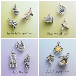 Colgante de Esmalte DIY de Plata Pura S925 con Temática James Avery, Joyería Navideña, Western, Fe, Halloween - Product Image 4