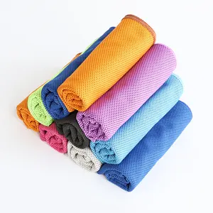 Custom Logo Microfiber Cooling Towel Wholesale Ice Yoga Sport Towel Instant Coo Golf GYM Towel With Custom Package