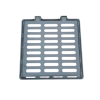 Grille de drainage en fonte ductile robuste pour la construction routière, haute qualité, directement de l'usine, services de fonderie B125 C250 D400
