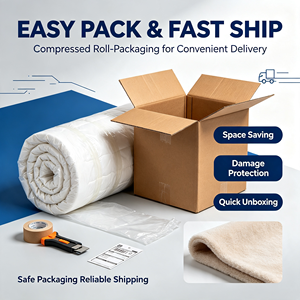 <span class=keywords><strong>Matelas</strong></span> King Size/Double couche à ressorts ensachés en latex, épaisseur 240 mm, qualité hôtelière, style <span class=keywords><strong>Simmons</strong></span>, soutien de la colonne vertébrale - Product Image 3
