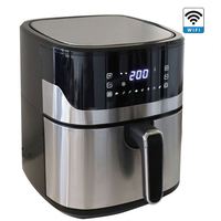 Appareils électriques de cuisine numériques de 8 litres 10 préréglages Fritadeira 7L 6L 9L Friteuse à air intelligente en acier inoxydable 8L