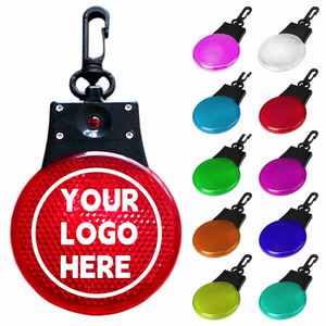 Promotional Eco-Friendly <b>Safety</b> <b>Keychain</b> Light Clip Tri-Function 3 Light Modes Solid Slow/Fast <b>Safety</b> Flasher Customizable - Product Image 3