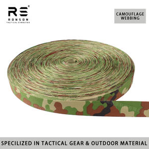 สายรัดไนลอนพิมพ์ลายพรางของกองทัพป้องกันตนเองแห่งญี่ปุ่น (<span class=keywords><strong>JSDF</strong></span>) พร้อมคุณสมบัติทนไฟและอินฟราเรดใกล้ (NIR) สำหรับใช้กับอุปกรณ์ทางยุทธวิธี - Product Image 4