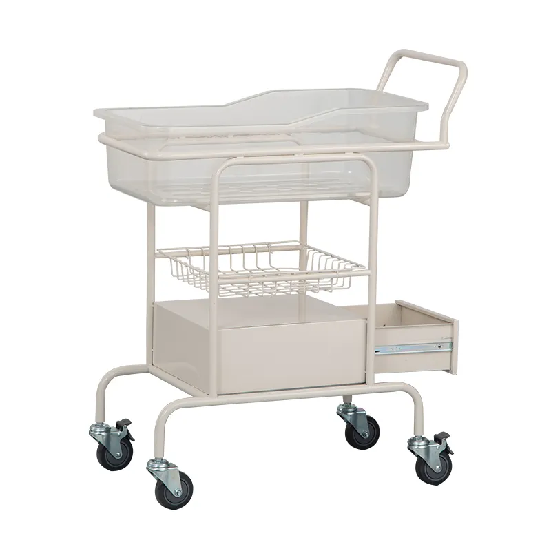 YFY028L(II) Super Popular Metal Hospital Baby Cot