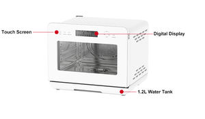 Премиум 20-литровая воздушная фритюрница Паровая Печь все в одном многофункциональная цифровая сенсорная Паровая воздушная фритюрница - Product Image 4