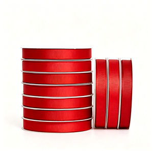 Cinta de Raso GRACE RIBBON de Doble Cara, Tejida, Resistente al Encogimiento, Ancho Personalizable, Impresa con Lámina Dorada, 100% Cinta, Venta al Por Mayor de Fábrica - Product Image 1