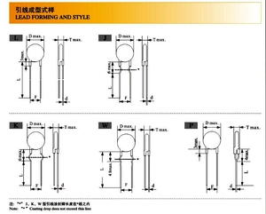 Condensateur de sécurité en céramique de qualité supérieure, fils fixes, résistant aux hautes températures (-25-80°C), résistant à la tension 4000VAC pour driver LED - Product Image 6